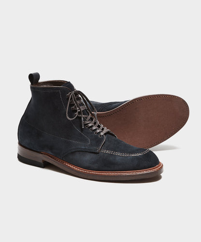 Todd Snyder x Alden Indy Suede Boot - NAVY