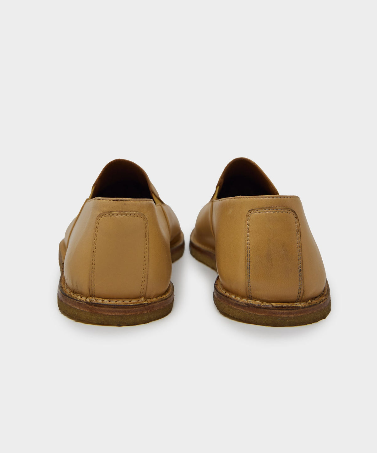 Todd Snyder x Armando Cabral Balanta Leather Espadrille - Camel