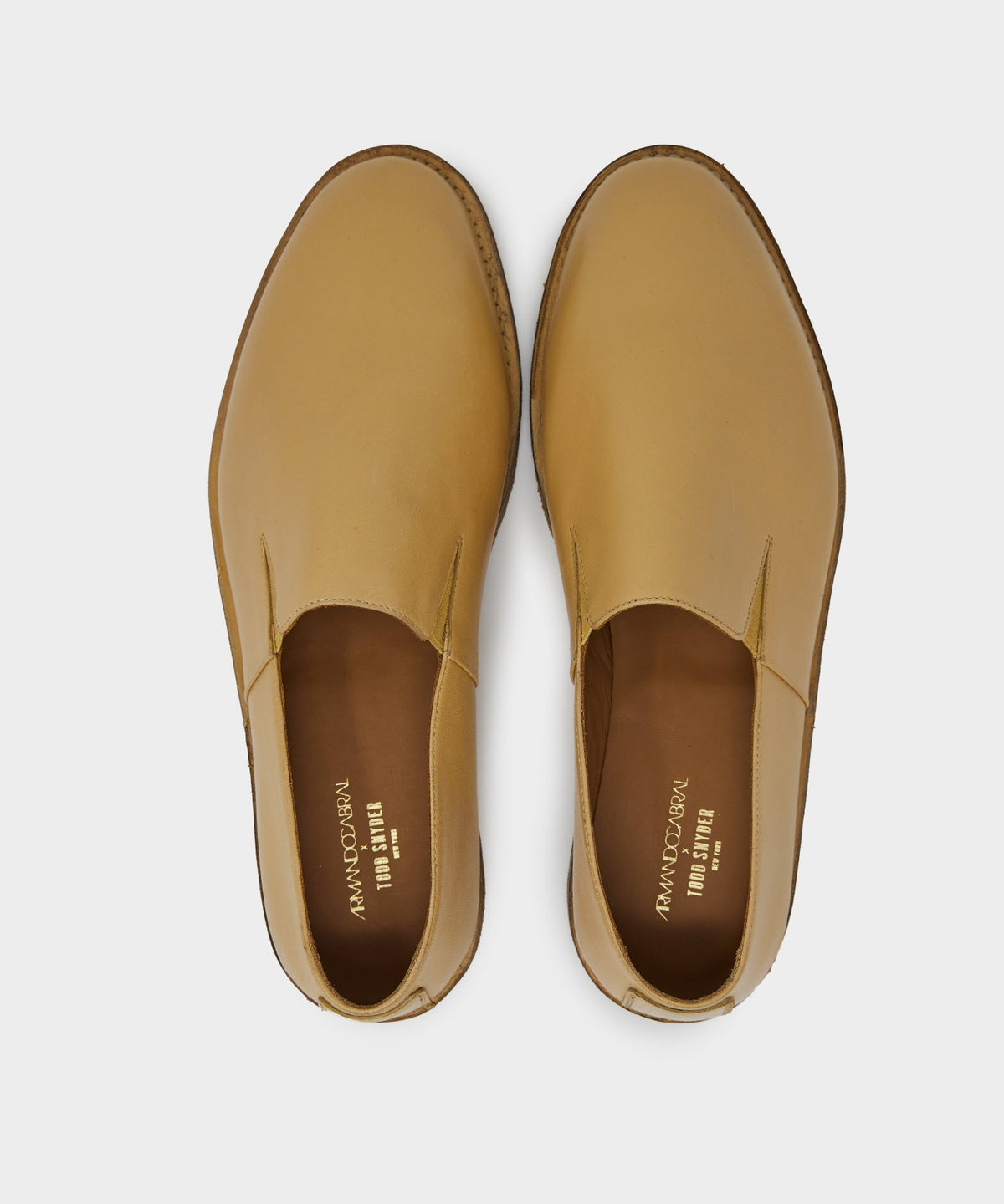 Todd Snyder x Armando Cabral Balanta Leather Espadrille - Camel
