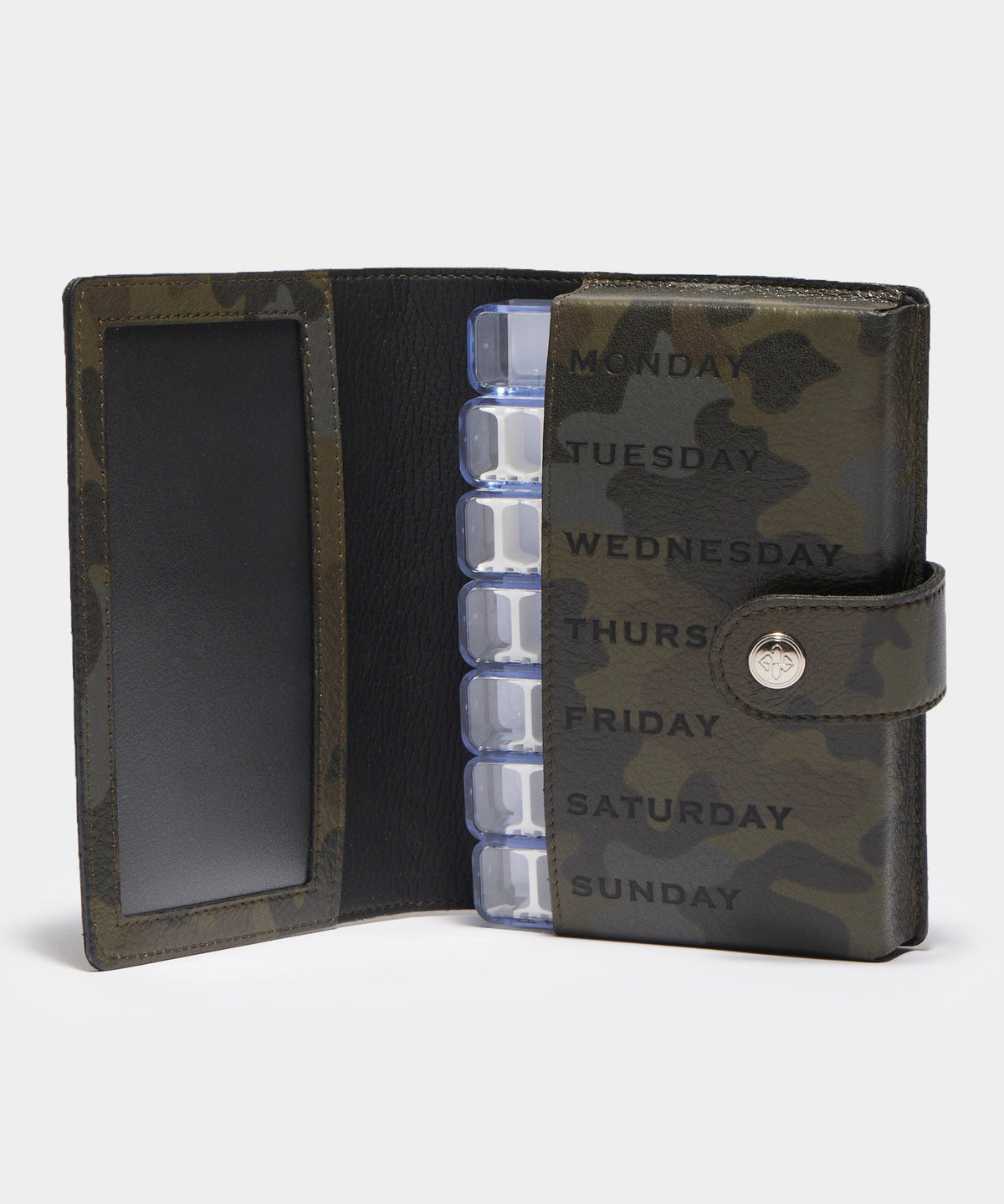 Todd Snyder x Ettinger Camo Pill Case - Olive Camo Print