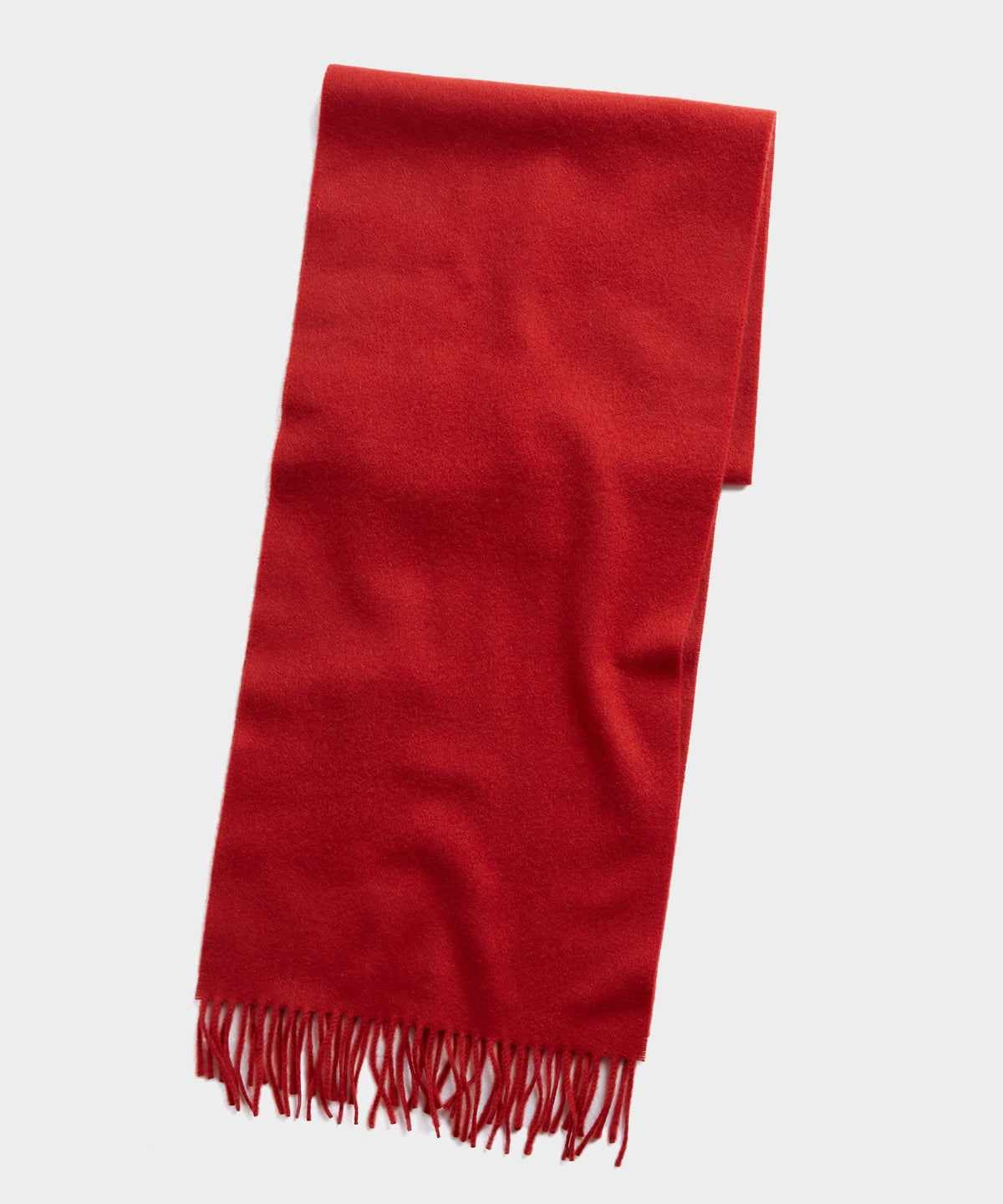 Todd Snyder x Joshua Ellis Cashmere Scarf - Red