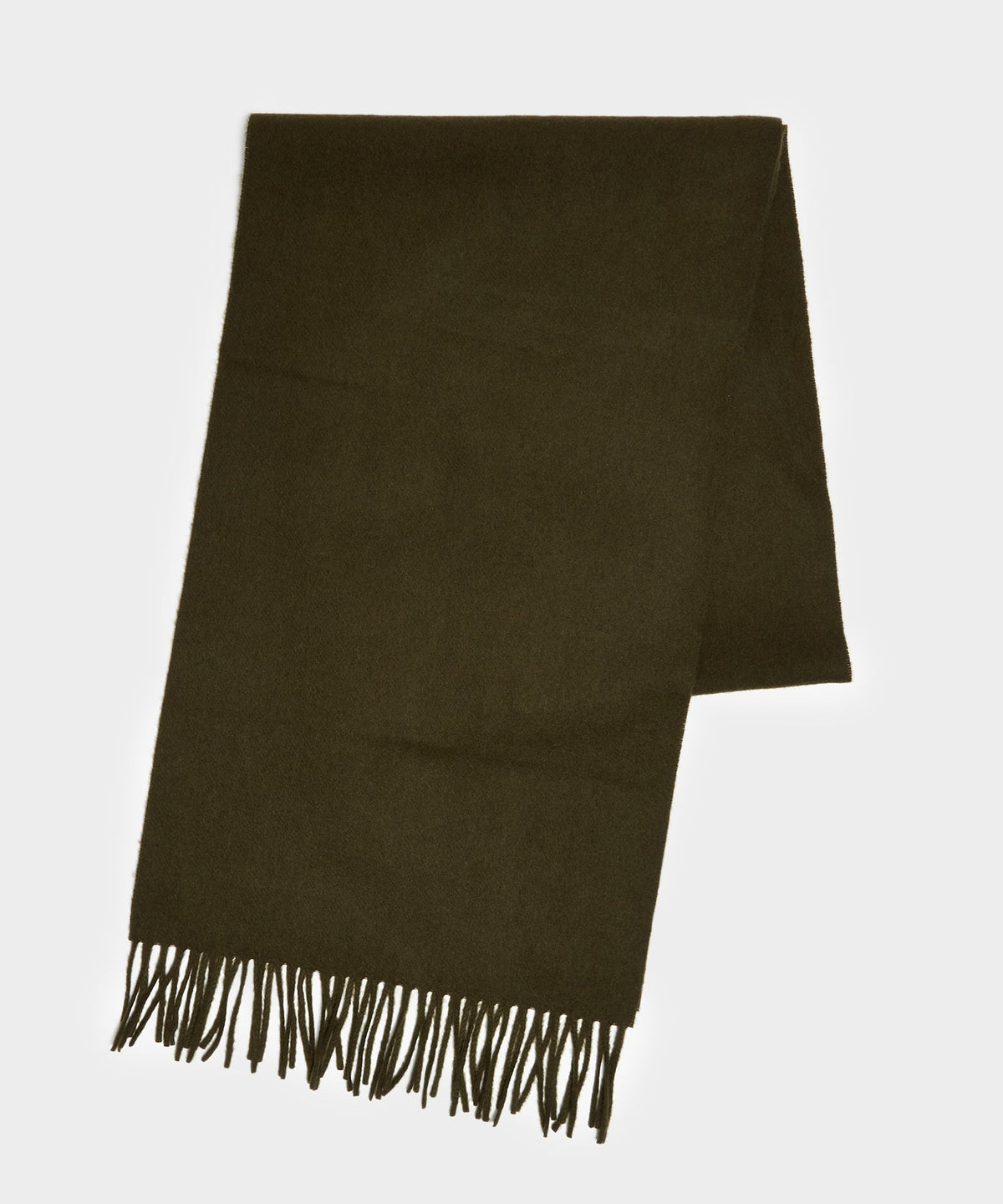 Todd Snyder x Joshua Ellis Cashmere Scarf - Olive