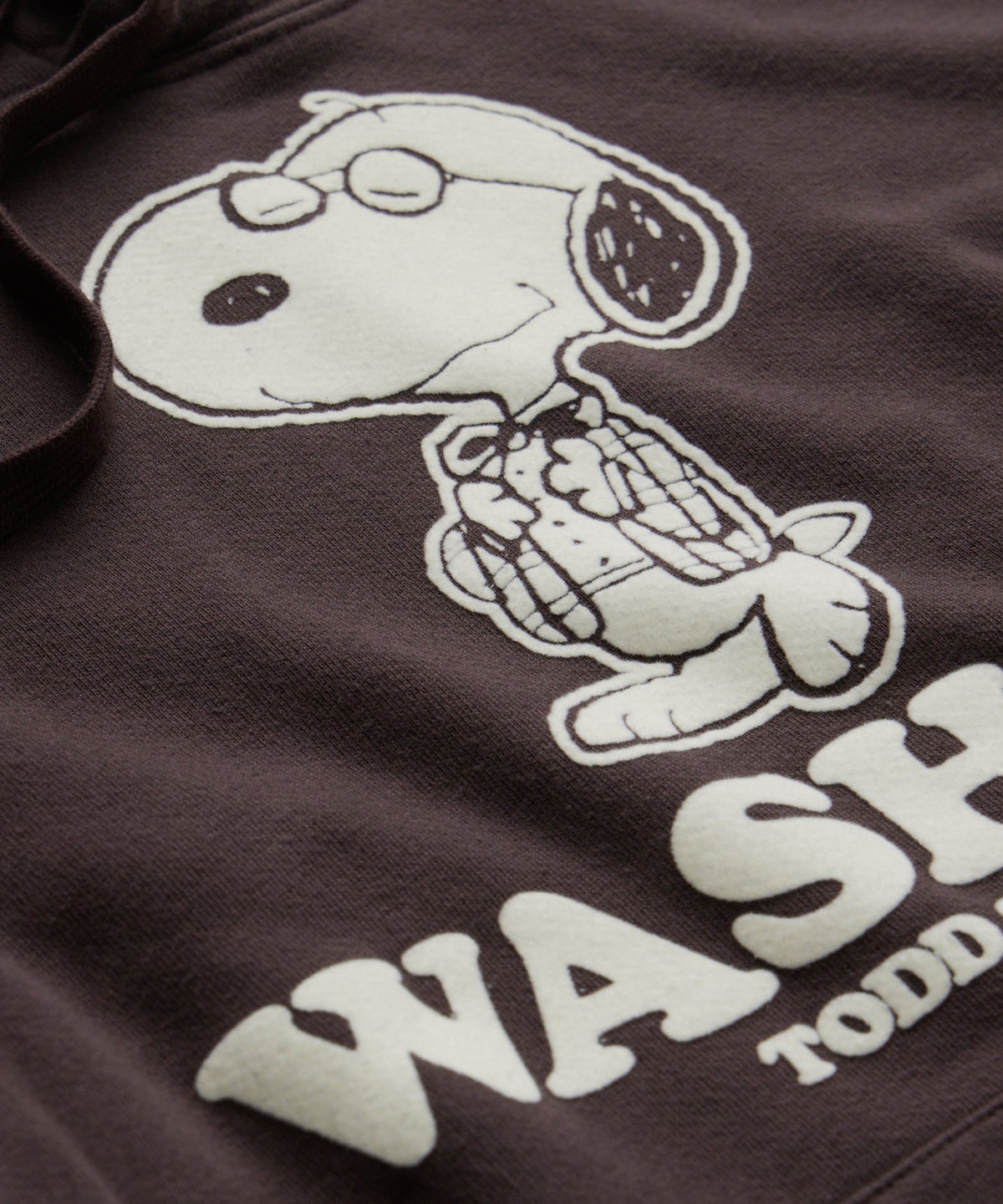 Todd Snyder X Peanuts French Terry Hoodie Washington D.C. - Brown
