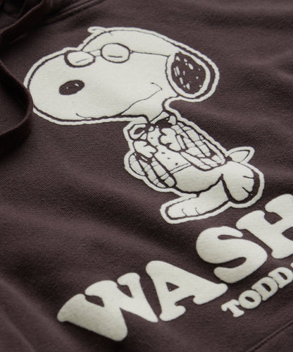 Todd Snyder X Peanuts French Terry Hoodie Washington D.C. - Brown