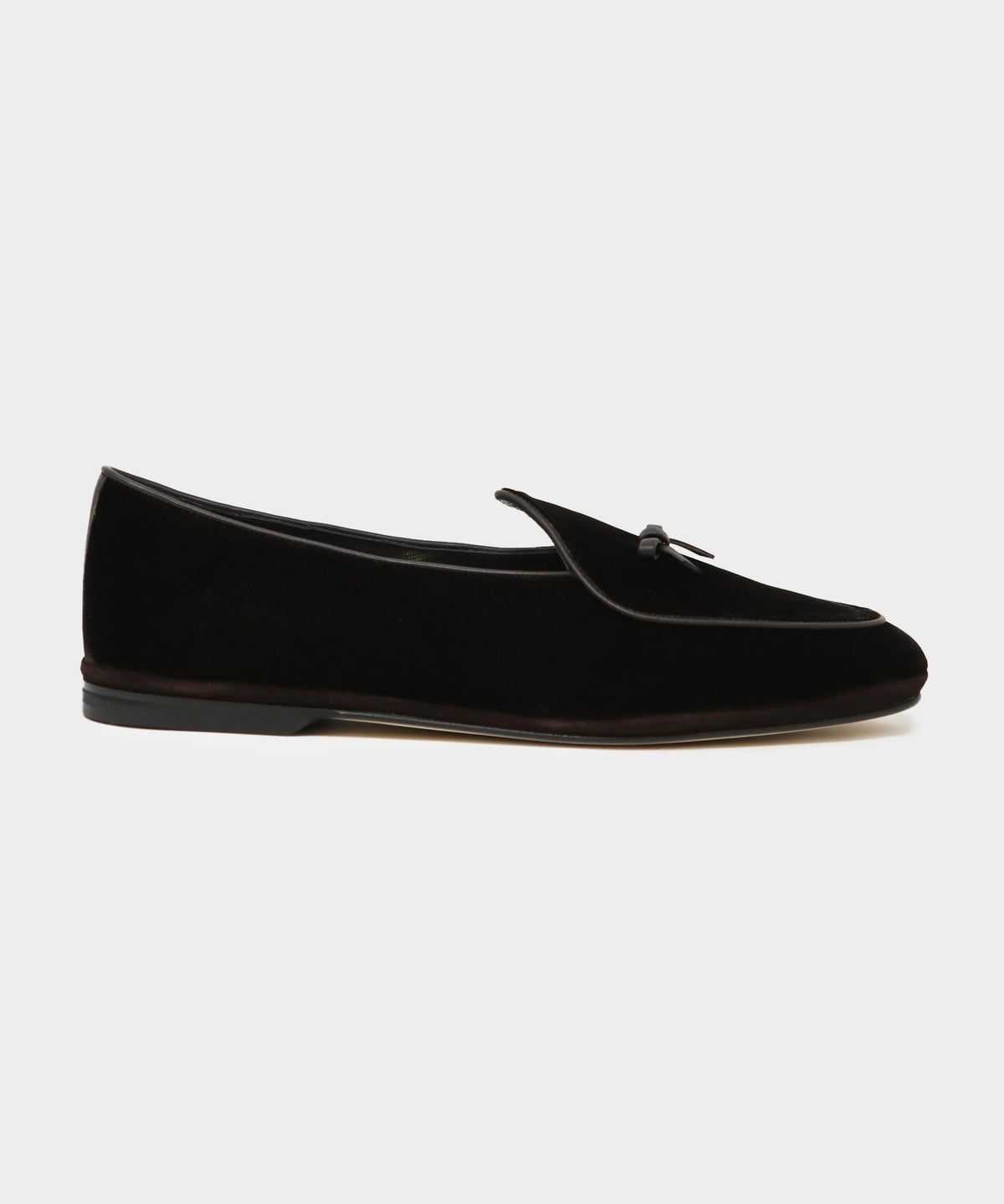 Todd Snyder x Rubinacci Velour Marphy Loafer - Black