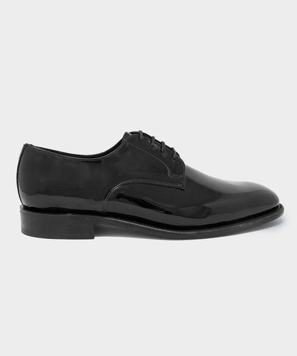 Todd Snyder x Sanders Patent Leather Gibson Derby - Black