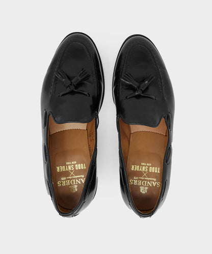 Todd Snyder x Sanders Tassel Loafer - Black