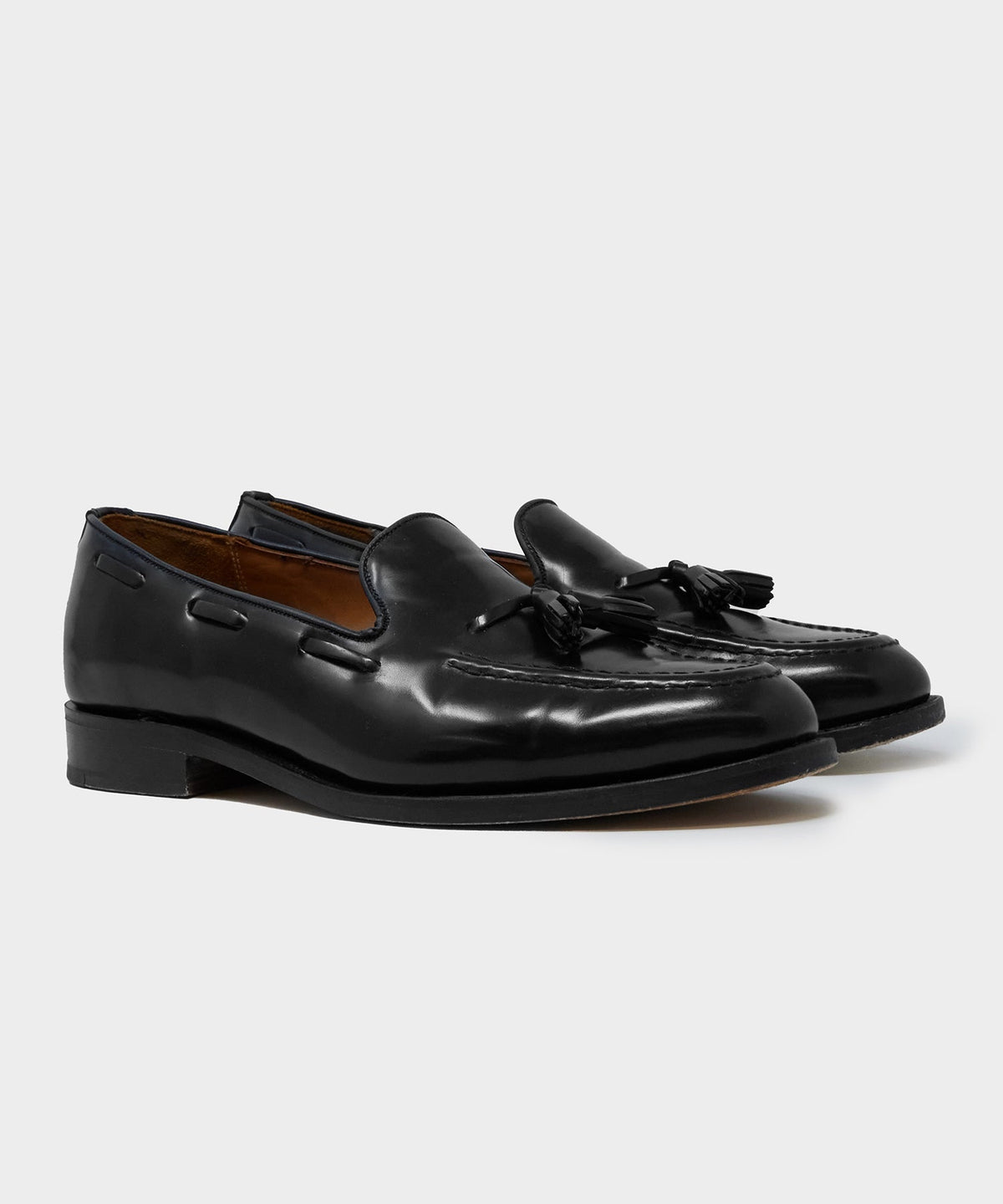 Todd Snyder x Sanders Tassel Loafer - Black
