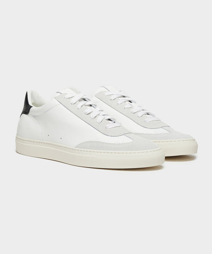 Porto Low Court Sneaker - Grey