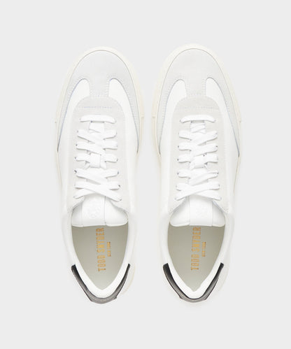 Porto Low Court Sneaker - Grey