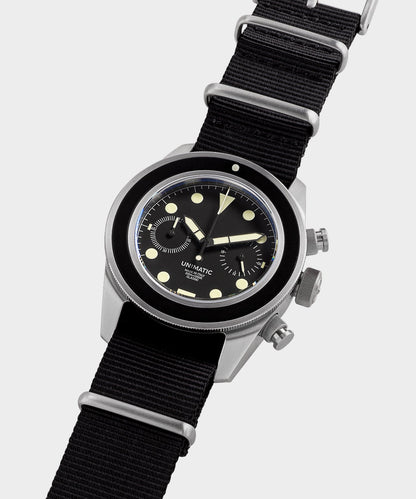 UNIMATIC U3 Classic Chrono Watch - Black