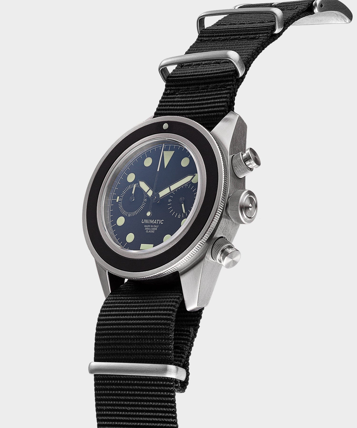 UNIMATIC U3 Classic Chrono Watch - Black