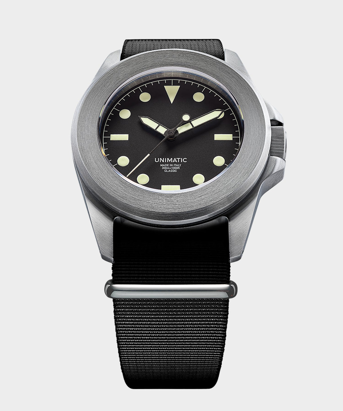 UNIMATIC U4 Classic Military Watch - Black