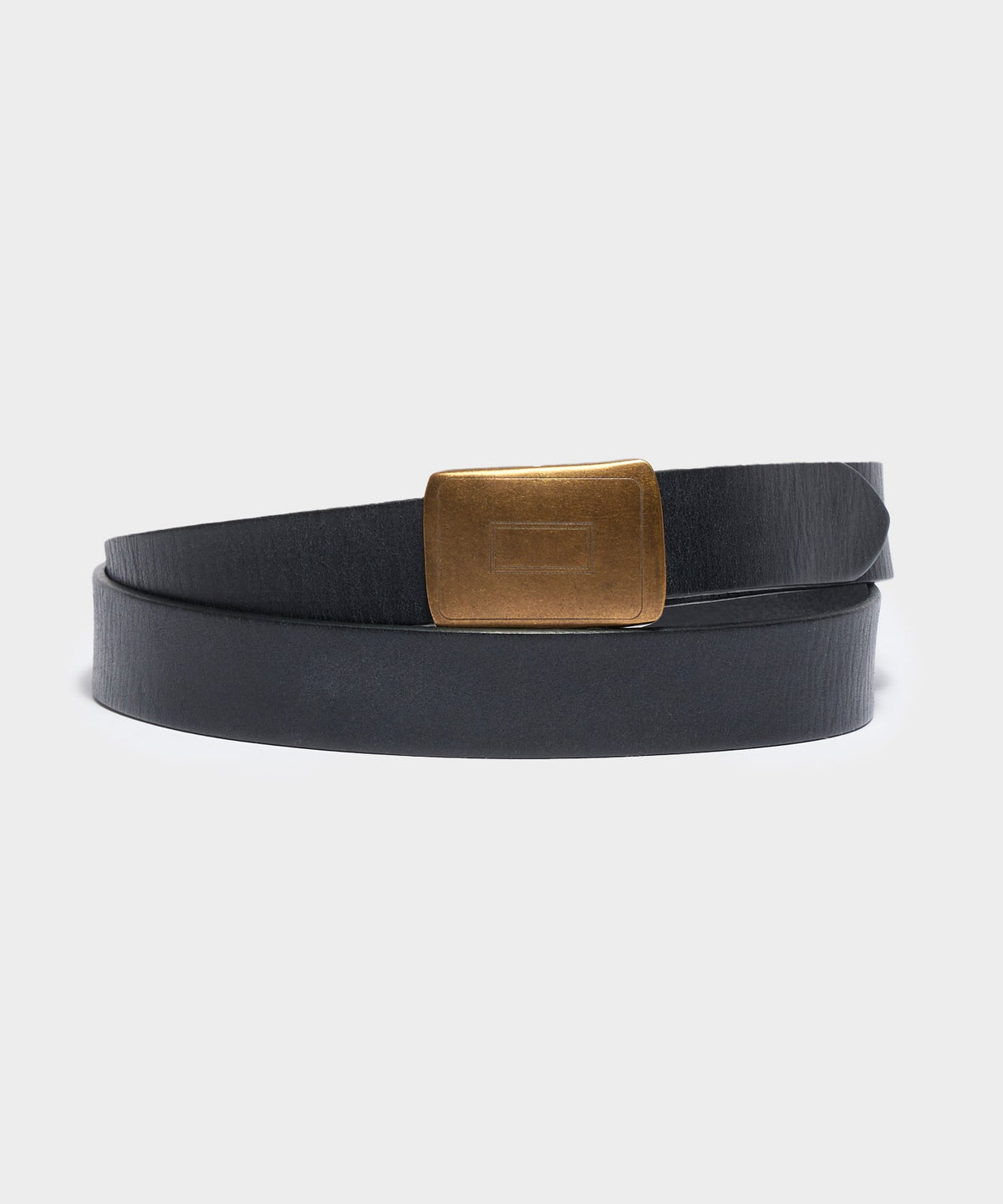 Vintage Leather Belt - Black