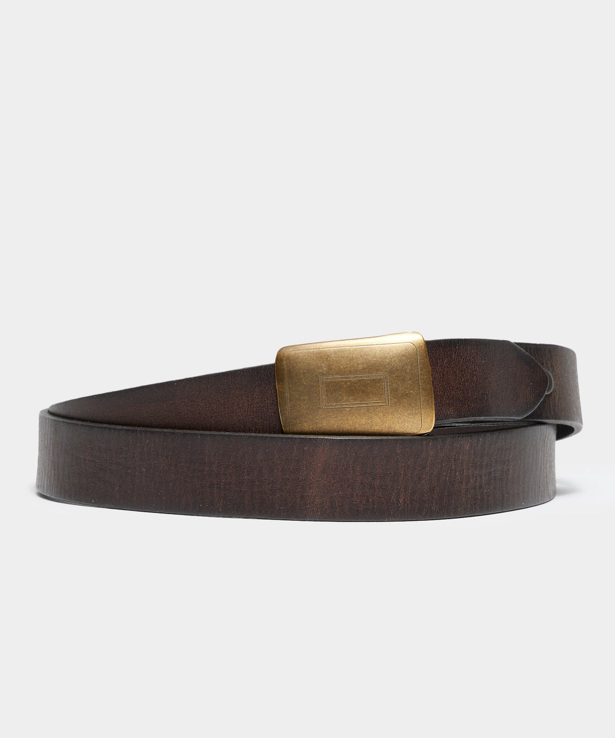 Vintage Leather Belt - Brown