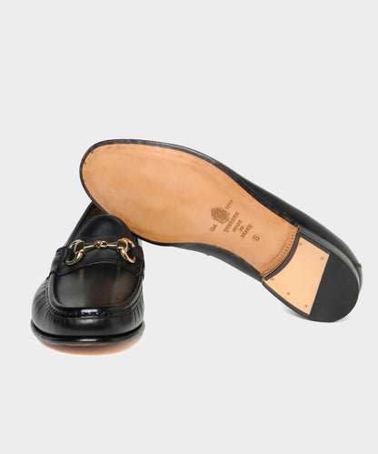 Yuketen Moc Ischia Horsebit Loafer - Black