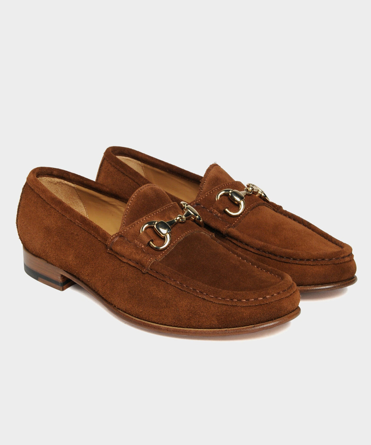 Yuketen Moc Ischia Horsebit Suede Loafer - BROWN|Brown