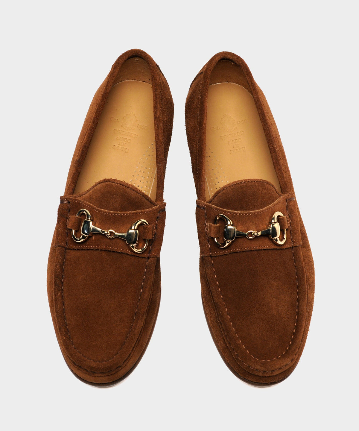 Yuketen Moc Ischia Horsebit Suede Loafer - BROWN|Brown