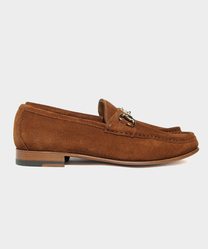 Yuketen Moc Ischia Horsebit Suede Loafer - BROWN|Brown